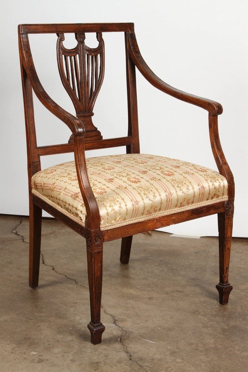 Set of Four 18th Century French Chairs