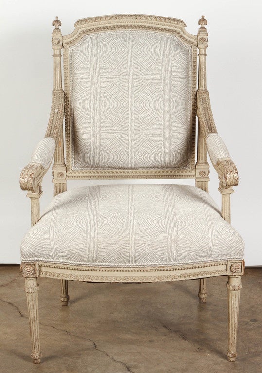 louis xvi arm chair