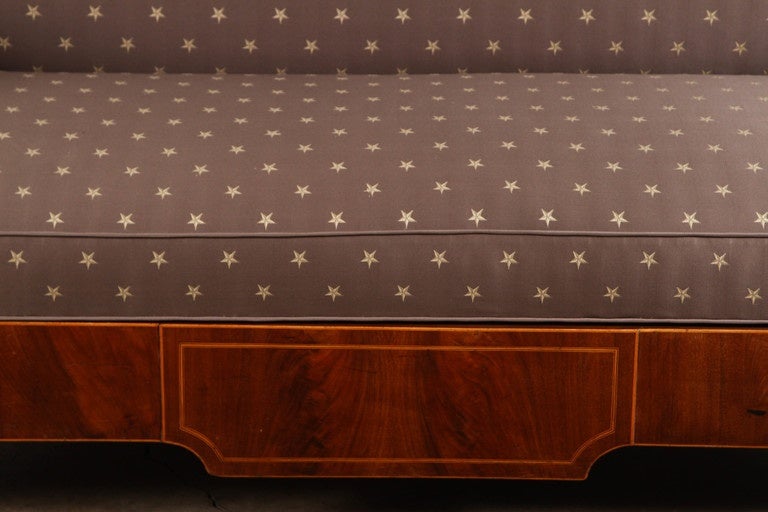 Danish Empire Mahogany Sofa, circa 1830