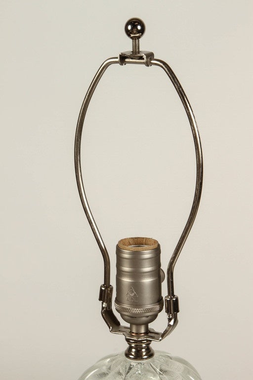 20th Century Silver Murano Lamps