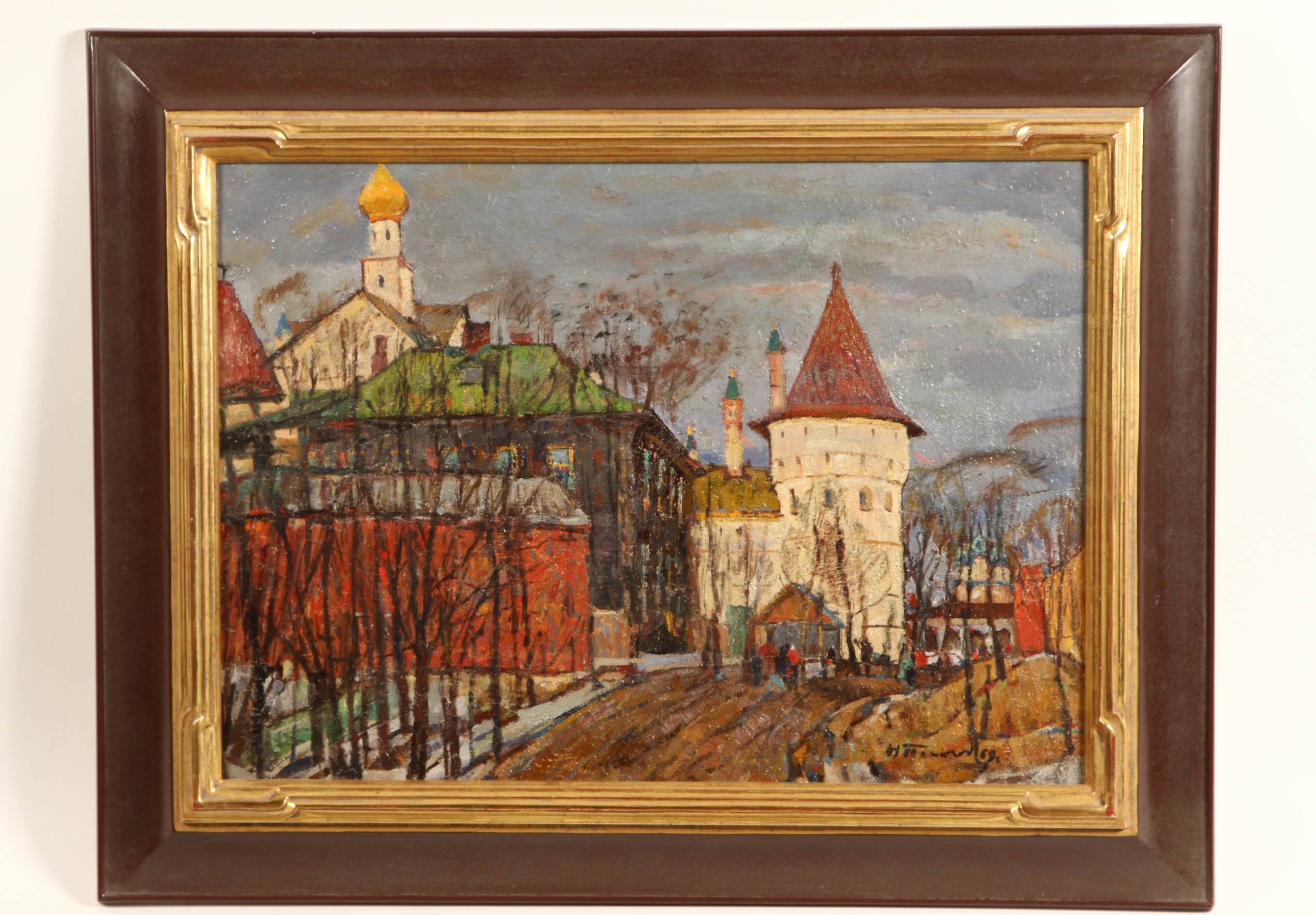 The Kremlin at Rostov by Nicolai Timkov For Sale