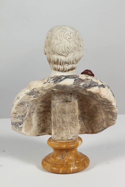 Early 20th Century Italian Marble Bust 1