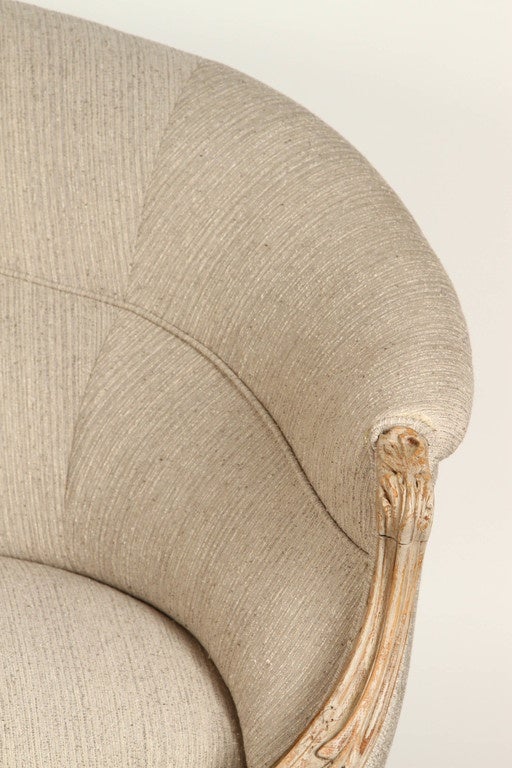 Early 19th Century French Curved Sofa at 1stDibs