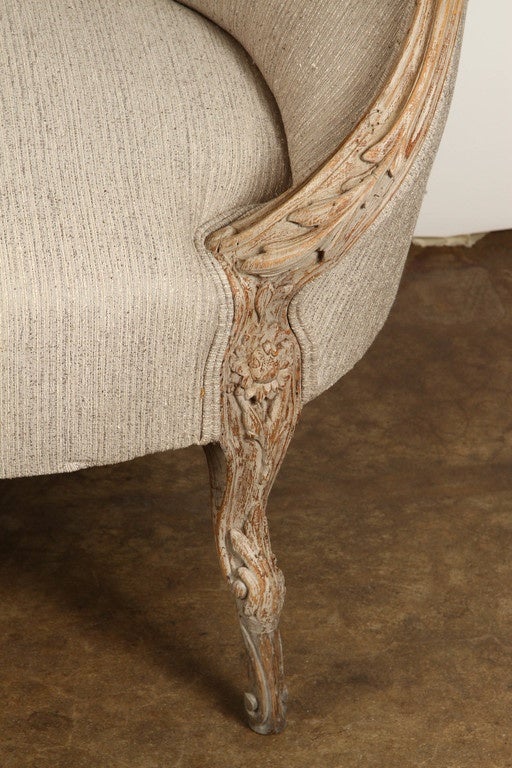 Early 19th Century French Curved Sofa at 1stDibs