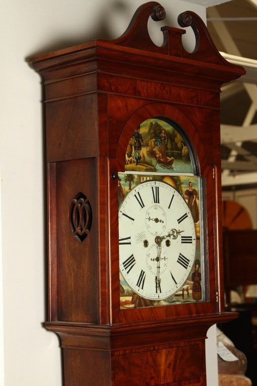 George IV A. Breckinridge Scottish Long Case Clock, circa 1825