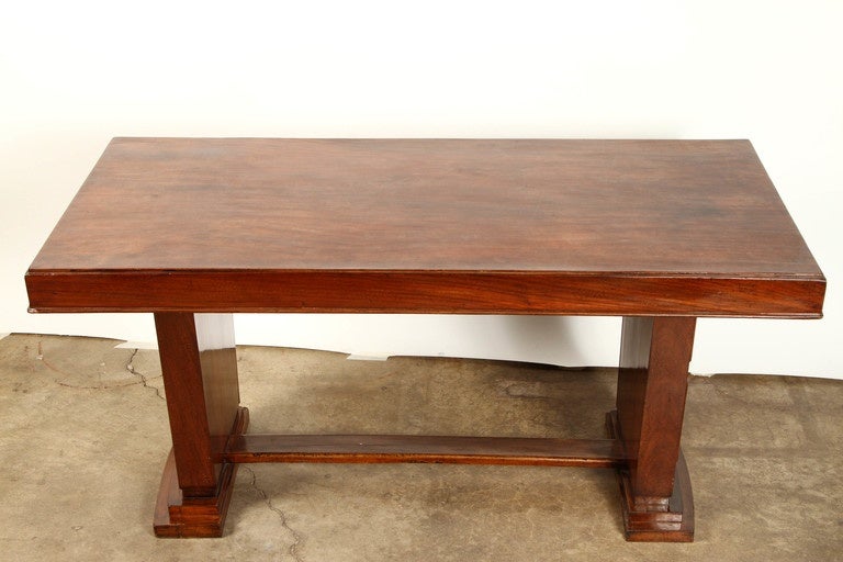 Mid-20th Century Art Deco Rosewood French Colonial Desk