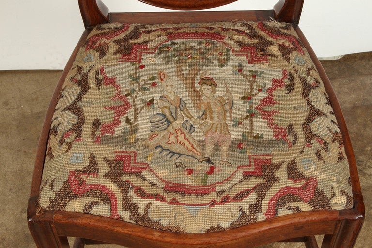 18th Century Pair of Early Georgian Chairs For Sale