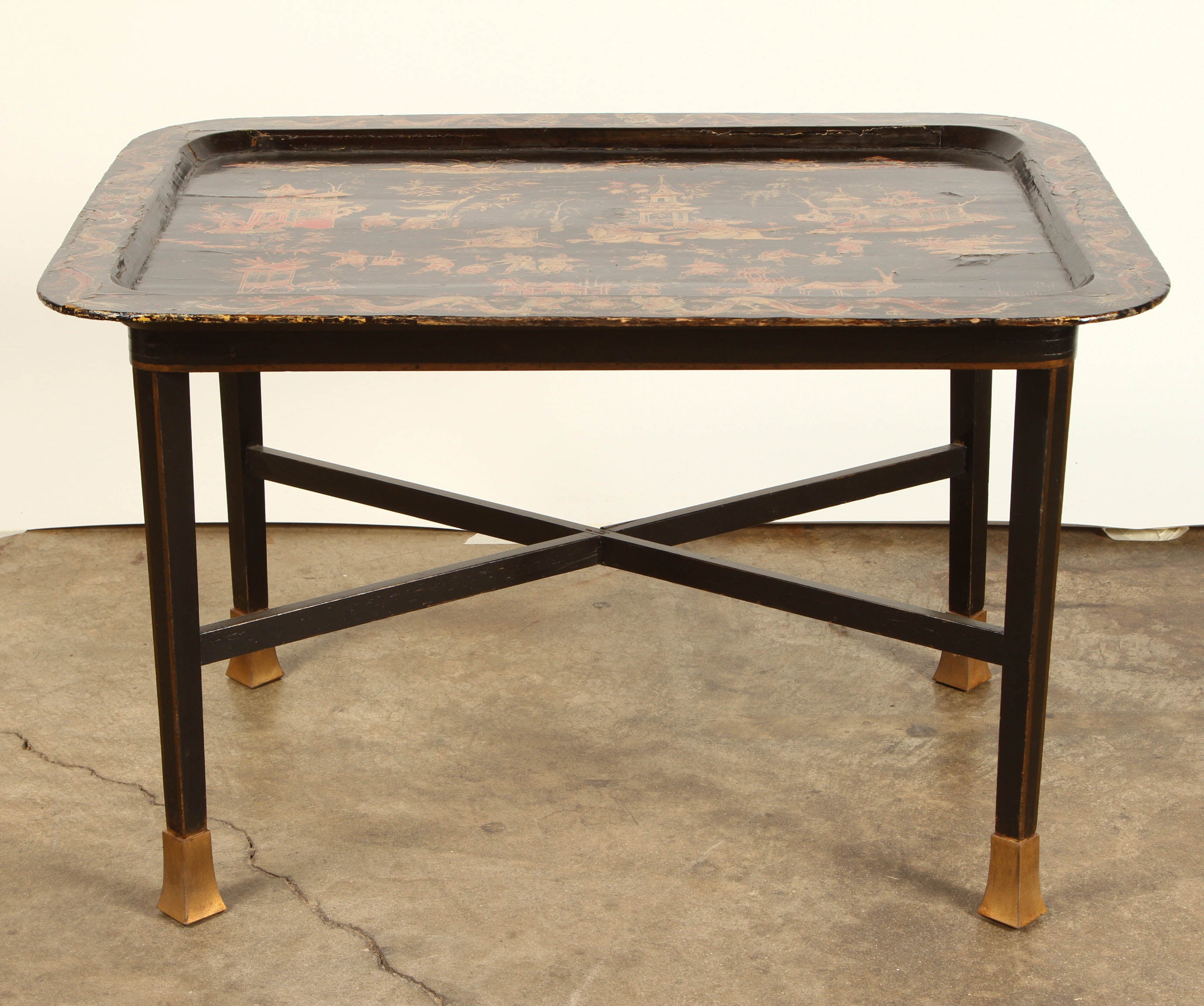 19th Century Chinoiserie Tray Table