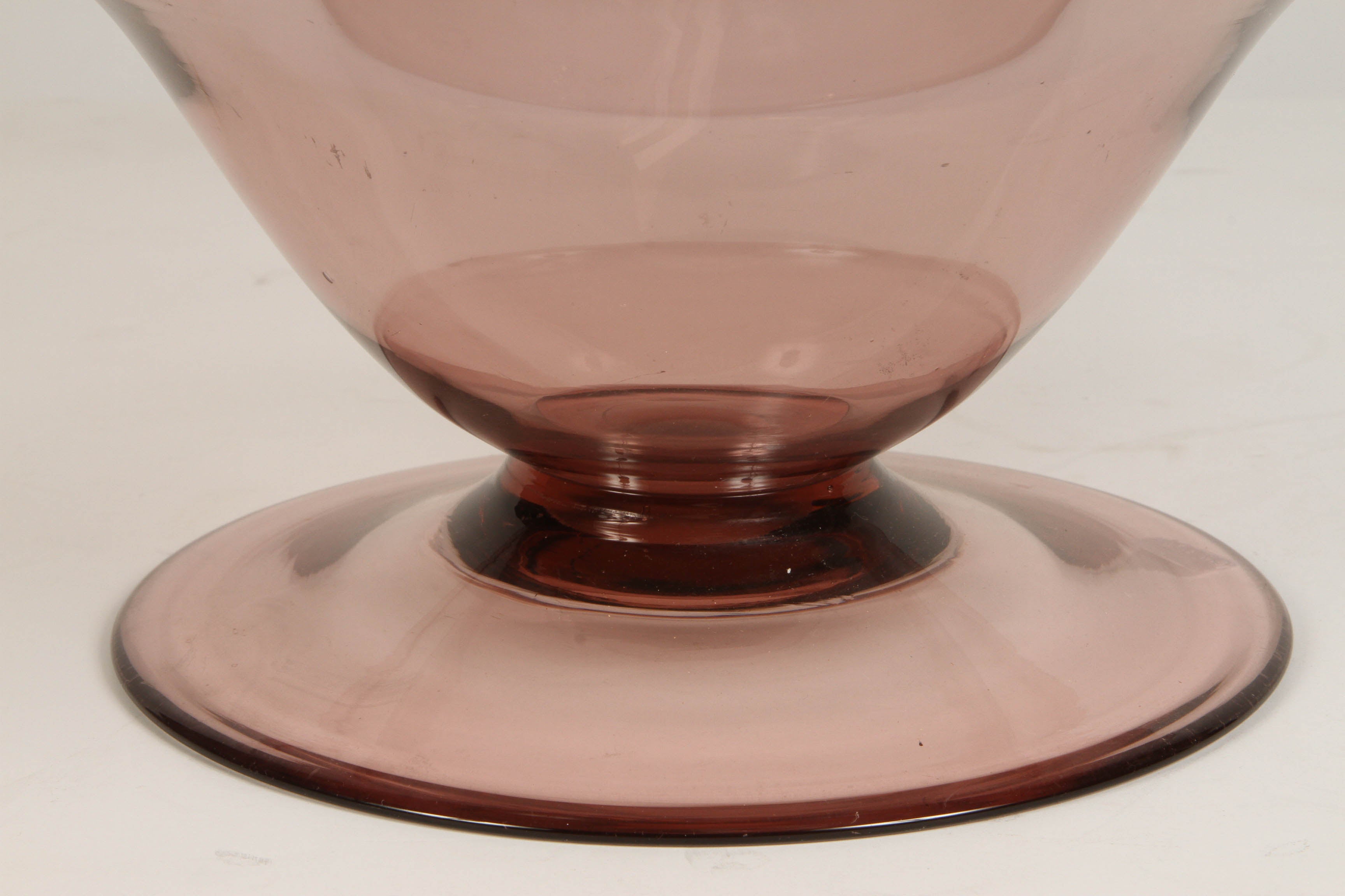 Mid-20th Century Holmegarrd Glass Bowl by Jacob Bang 