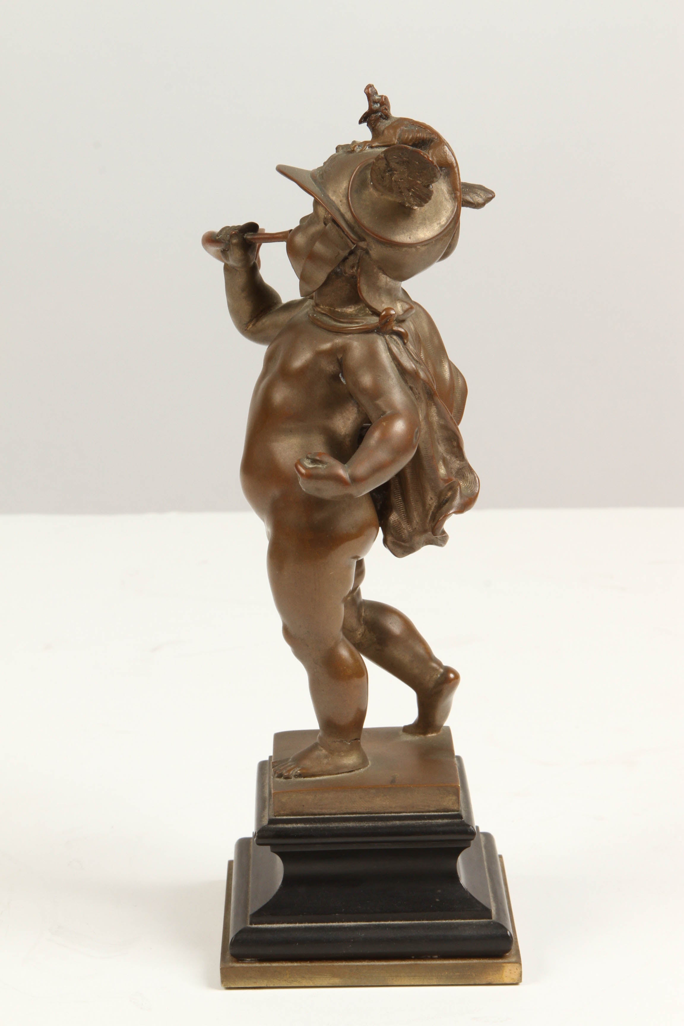 French Small Bronze Sculpture Allegorical Pluto