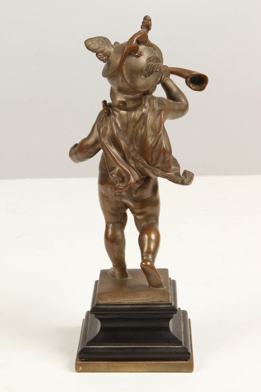 Small Bronze Sculpture Allegorical Pluto at 1stDibs