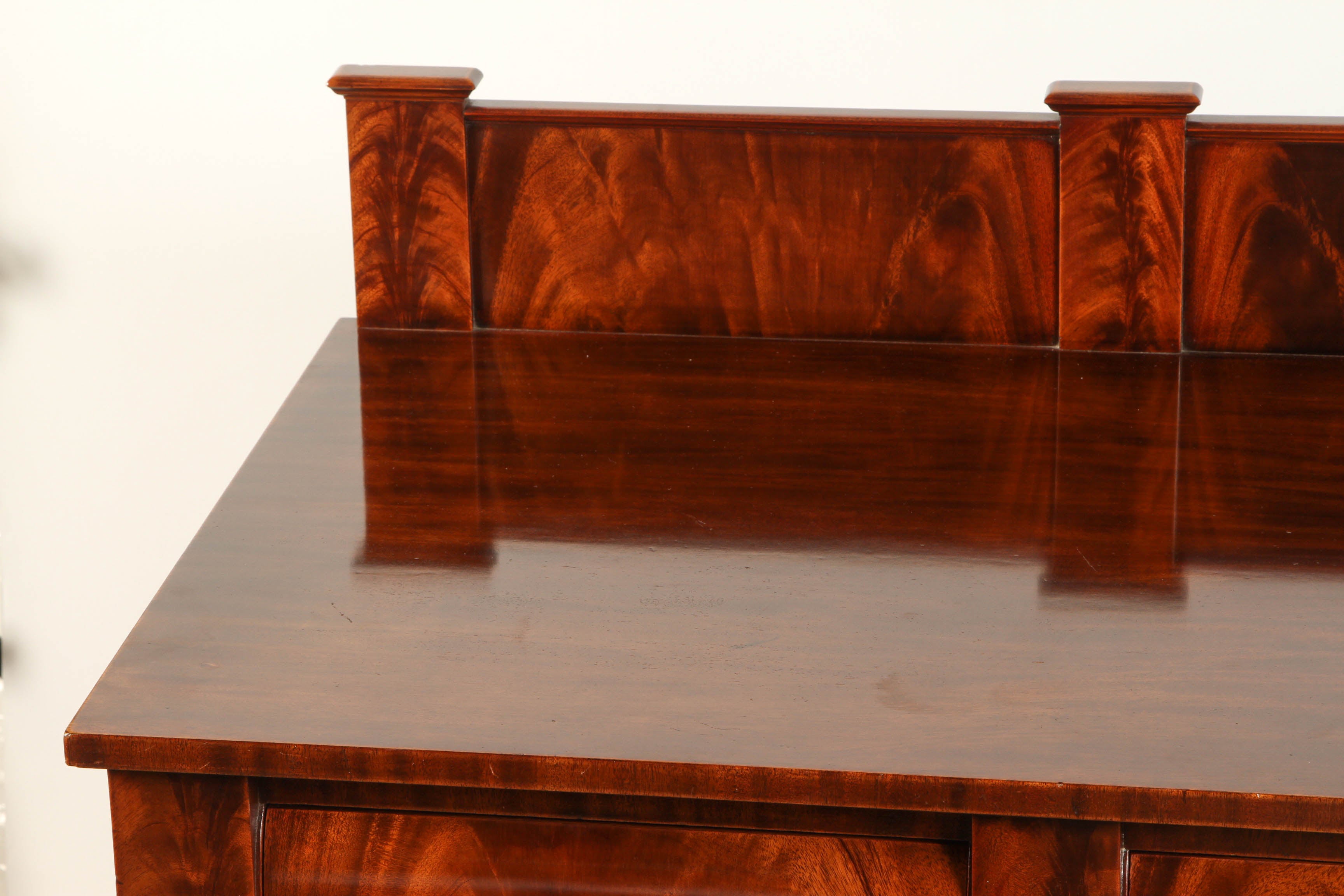 19th Century American Mahogany Sideboard Manufactured by Hathaway