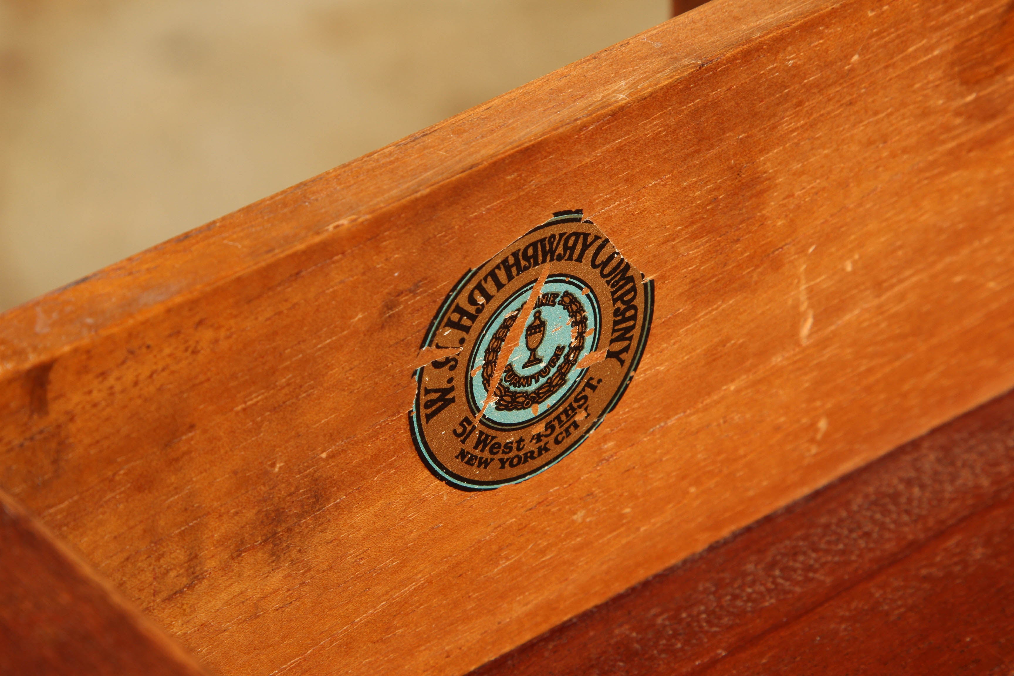 American Mahogany Sideboard Manufactured by Hathaway 2