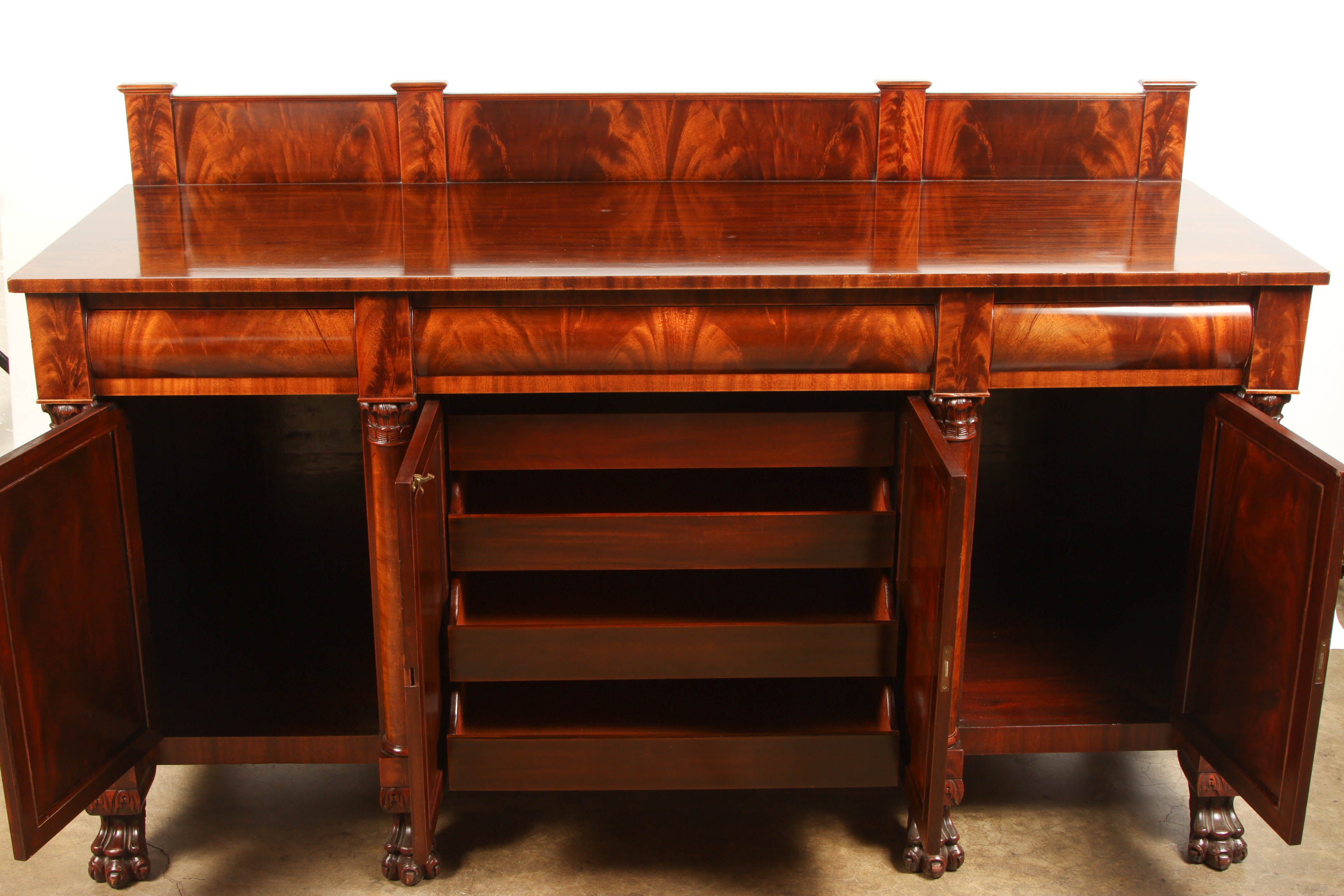 American Mahogany Sideboard Manufactured by Hathaway 4