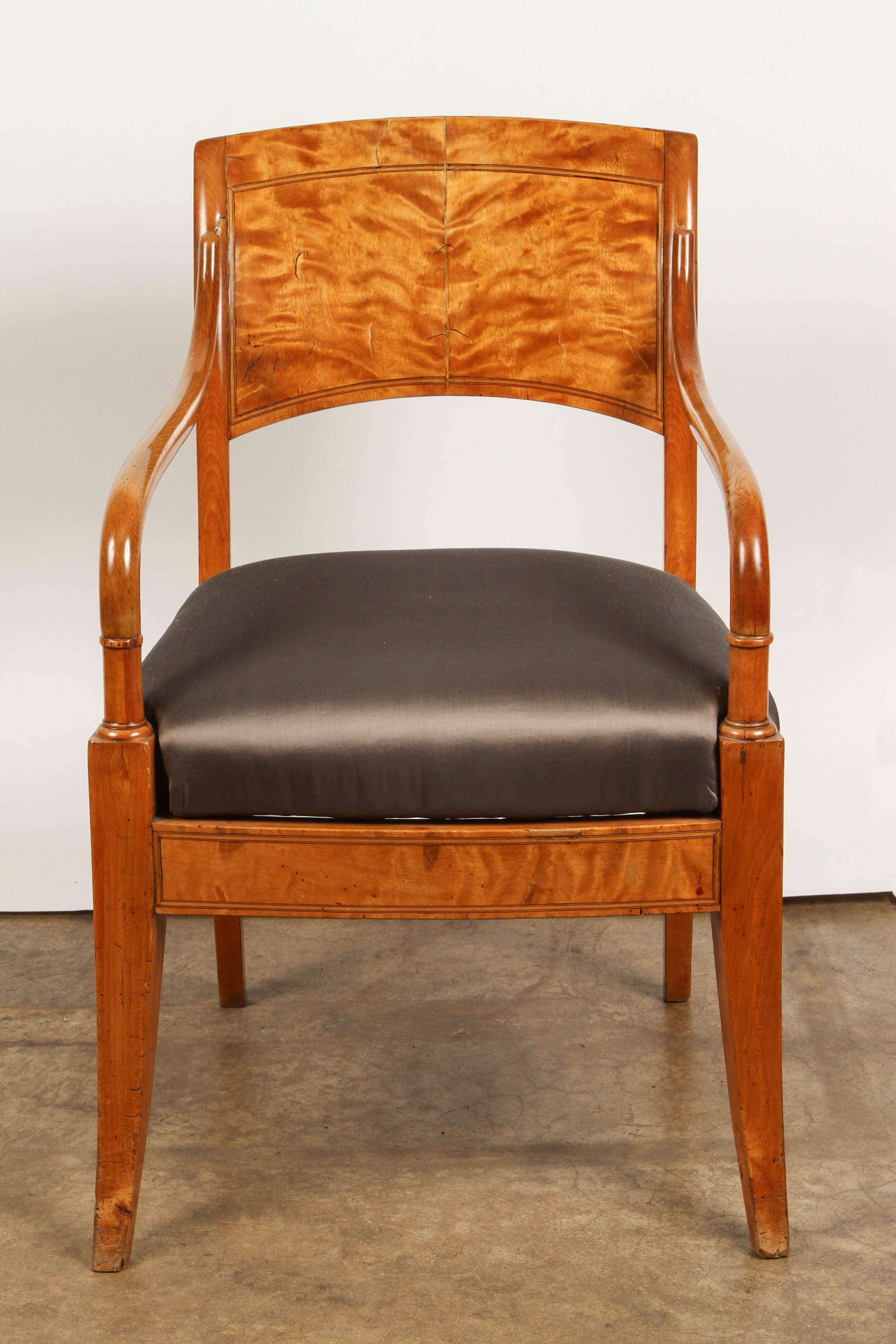 Danish Biedermeier Arm Chair 1