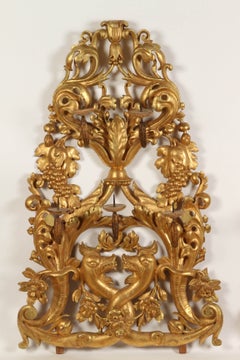 Pair of Gilt Venetian Wall Sconces