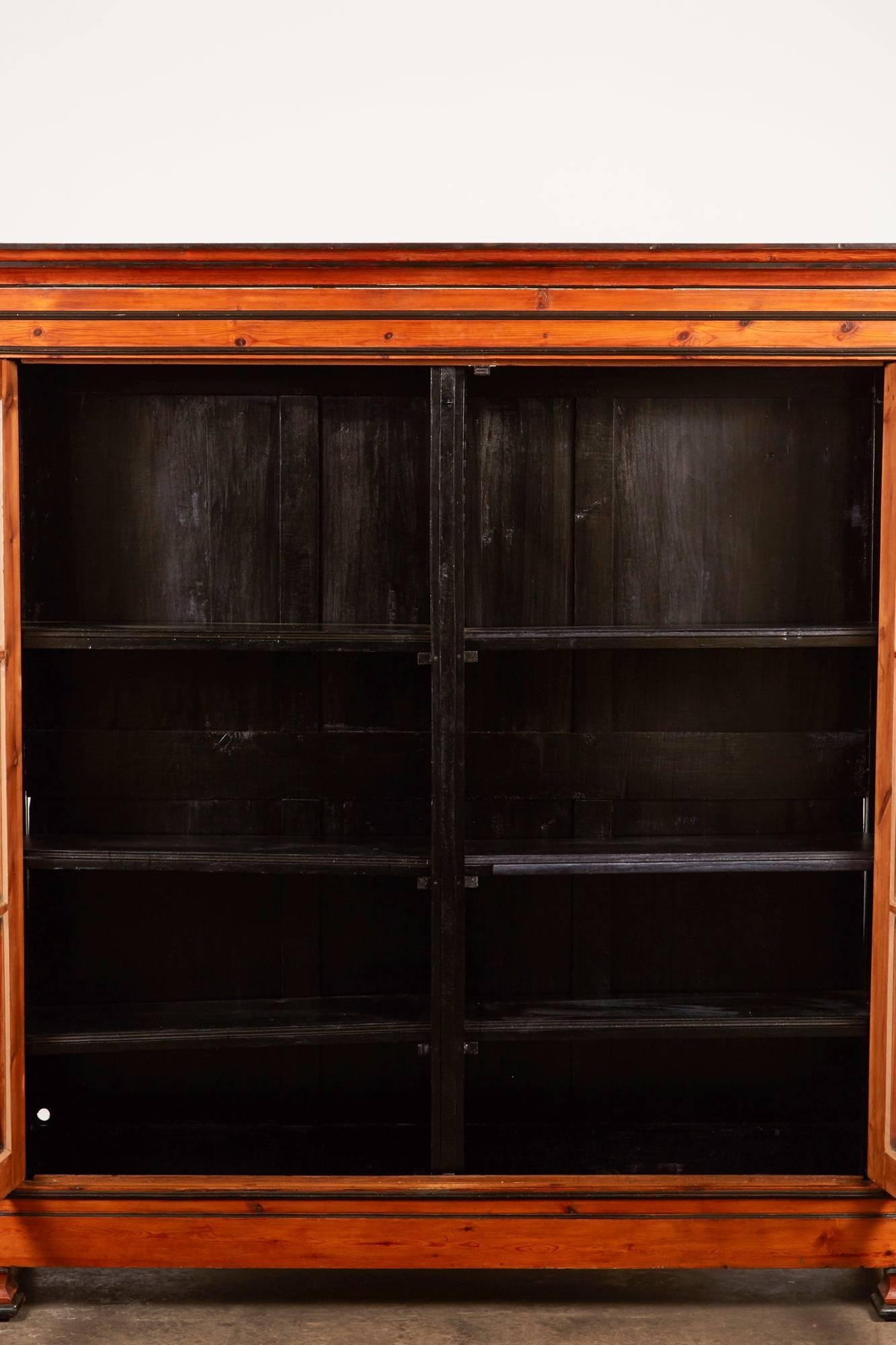 19th Century English Pine Cabinet For Sale 1