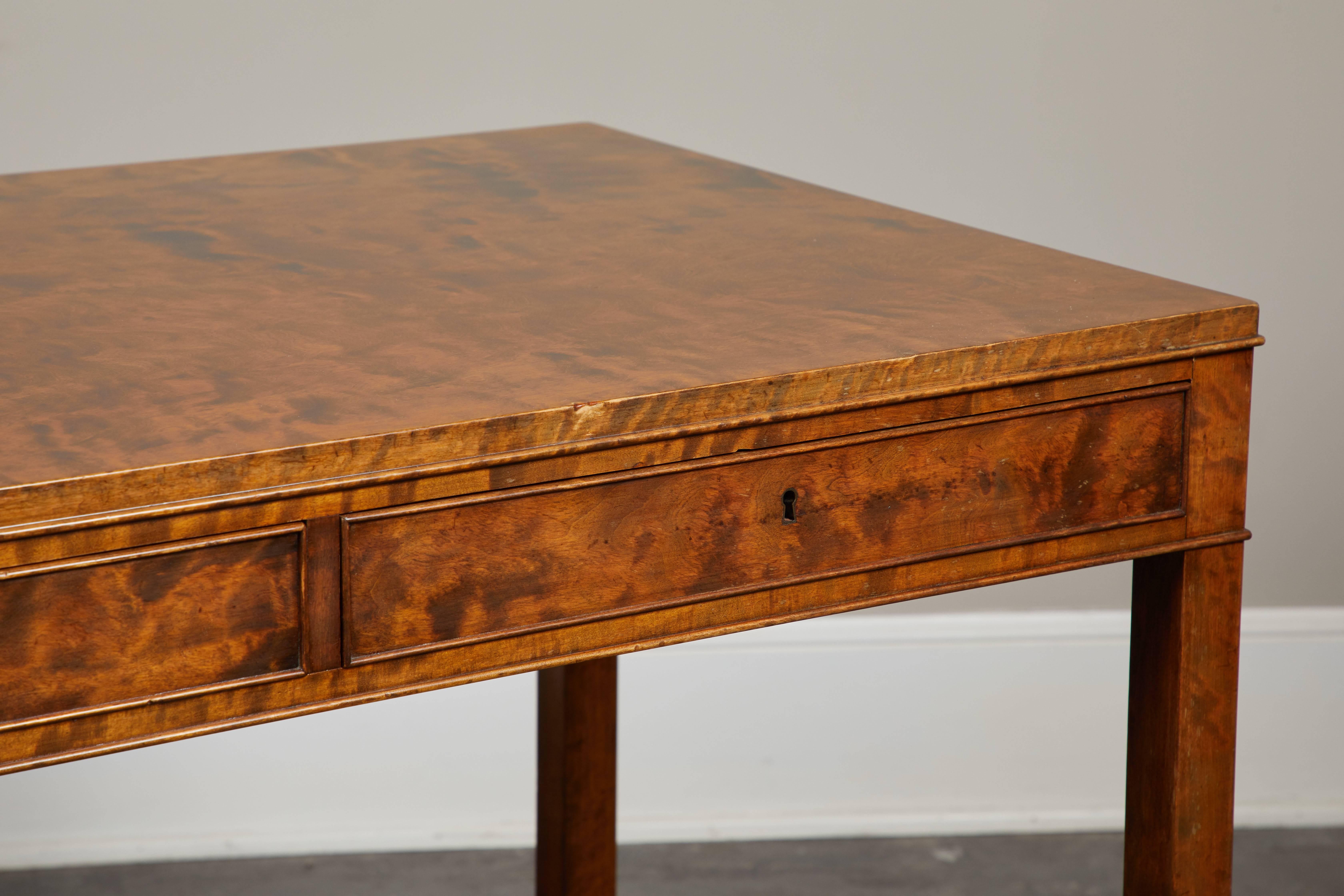 Art Deco Birch Biedermeier Desk 2