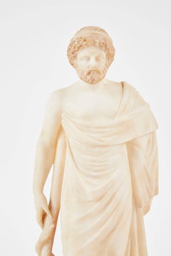 19th Century Italian Alabaster Figure