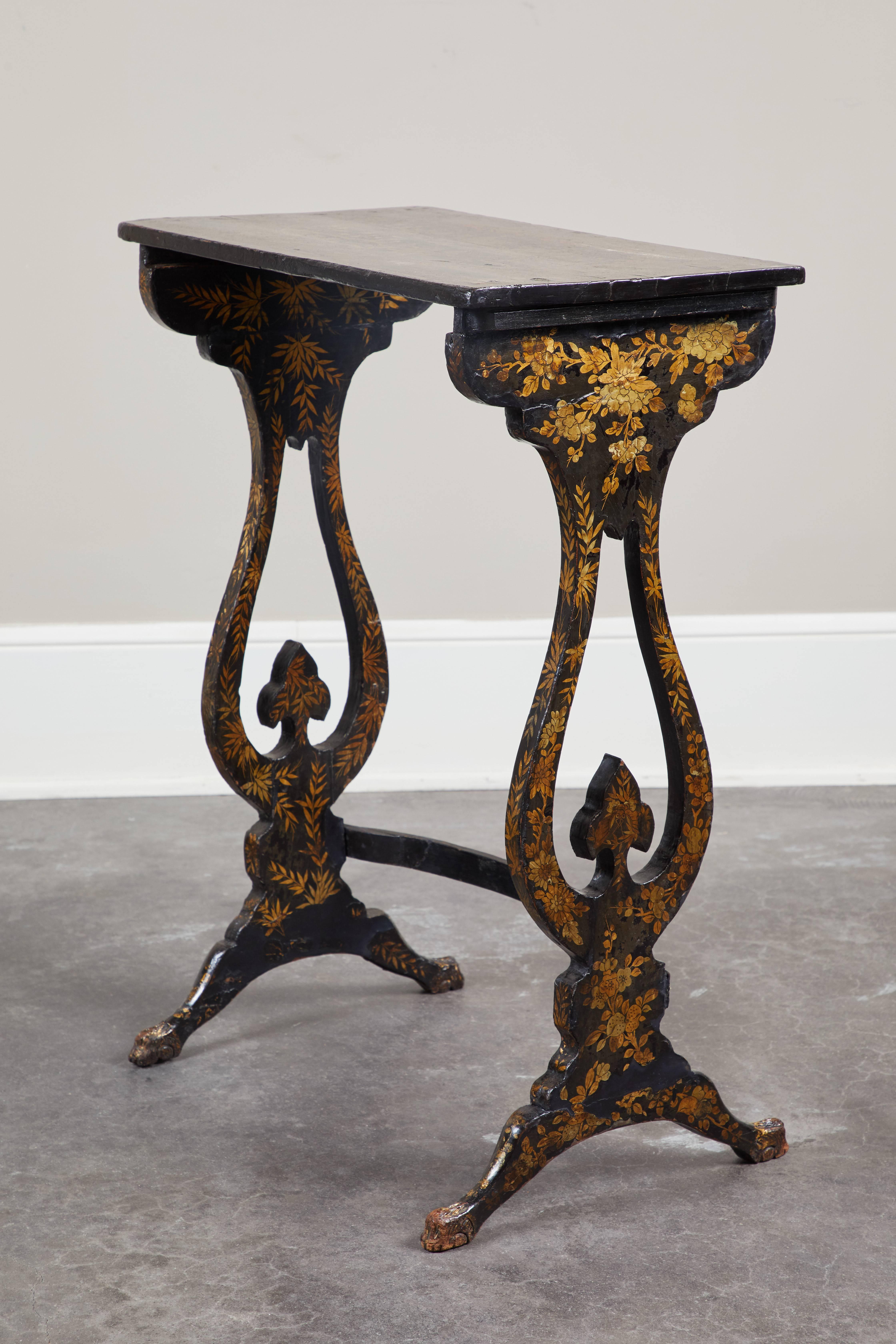 Pair of 19th Century English Chinoiserie Pine Tables 3