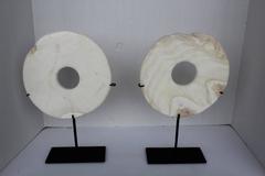 Antique Tribal Shell Rings as Decorative Art