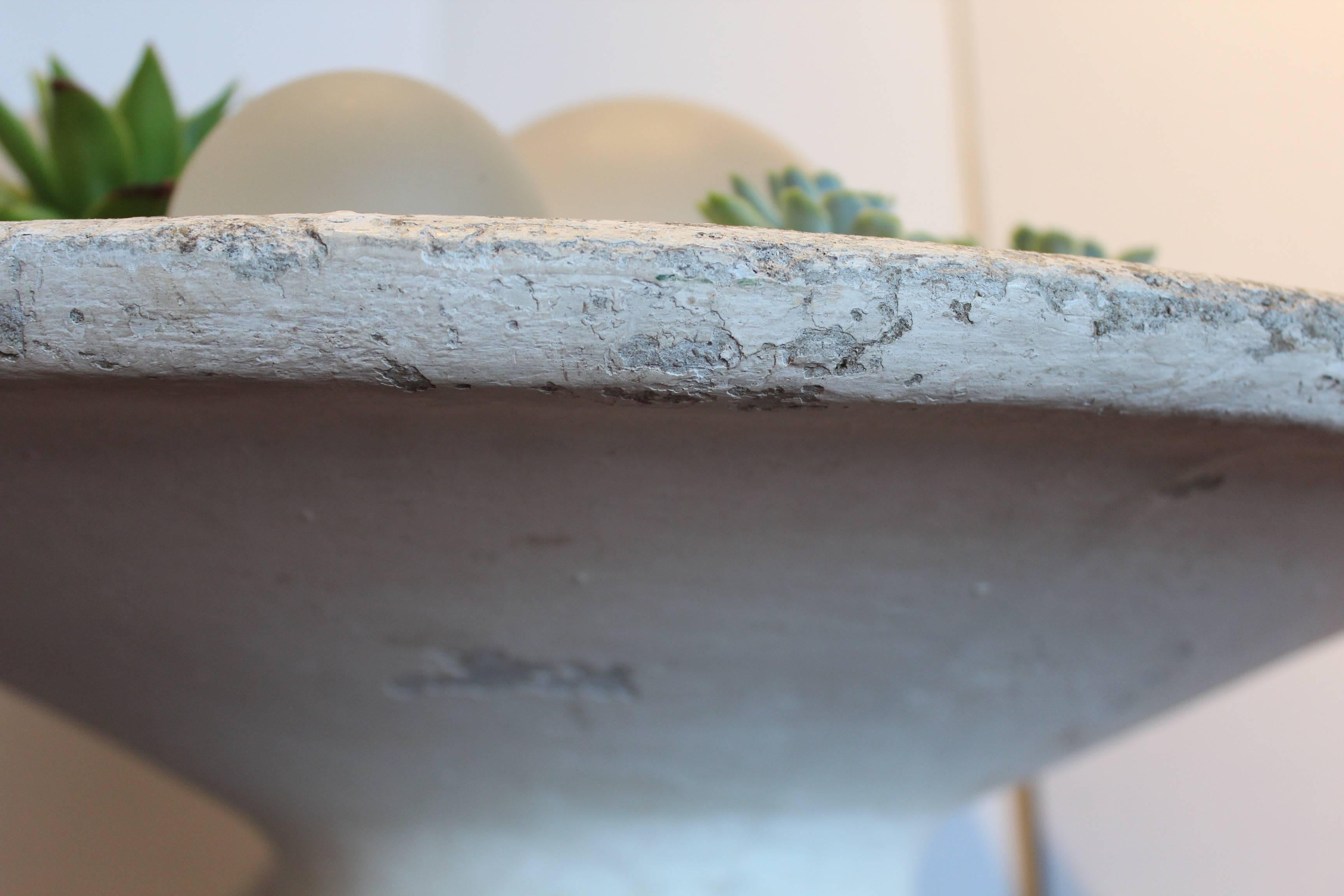 Antique French Cast Cement Planter  In Good Condition In Dallas, TX