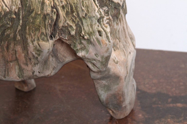 Naturally Bleached Teak End Table 3