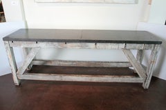"Artisan's Table" Antique Farmhouse Style Pine Console