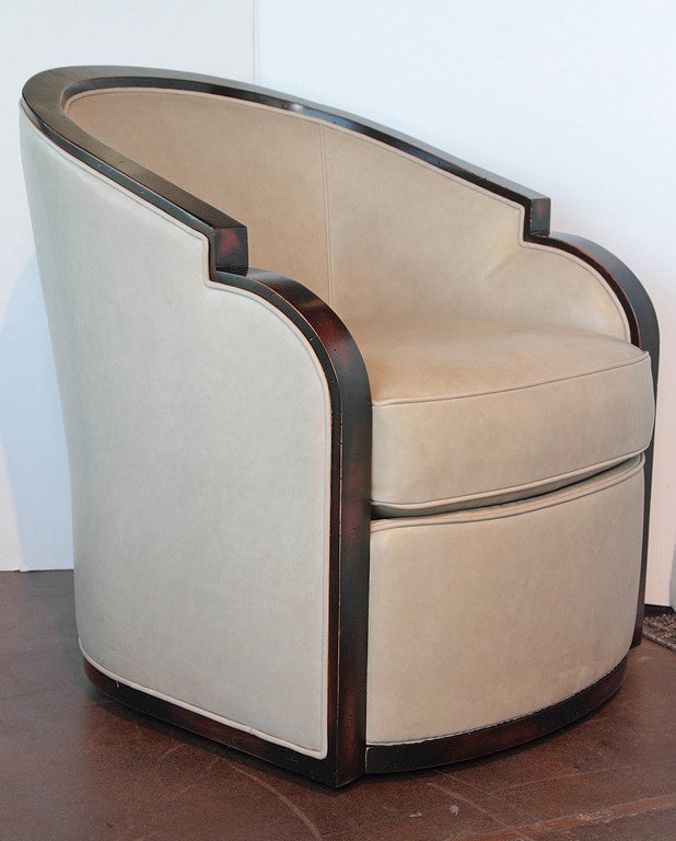 Leather Swivel Chair 1