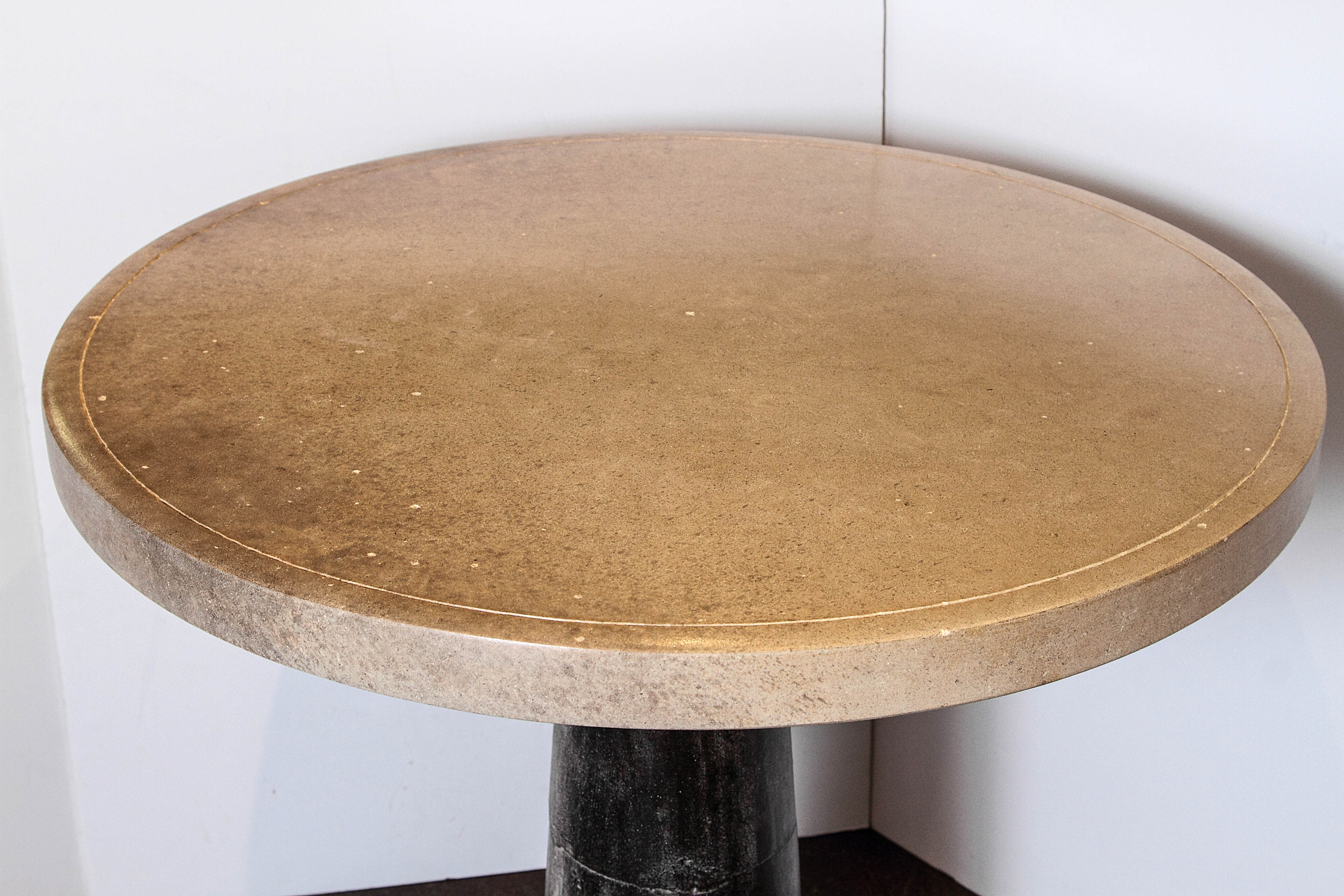 Industrial Counter Height Table In Excellent Condition In Dallas, TX