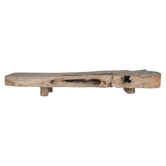Monumental Organic Teak Wood Coffee Table or Bench