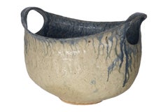Studio Pottery Center Bowl with Pierced Handles