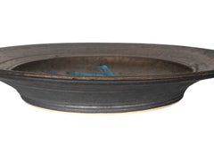 Monumental Stoneware Charger by Patrick Horsley "XII"