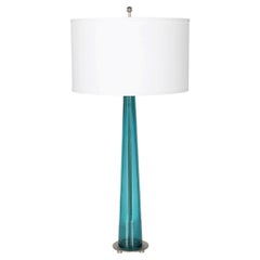 Lampada da tavolo Sukini Teal Crystal di RENG Lighting
