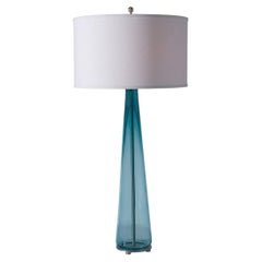 Lampada da tavolo Surinda Teal Crystal di RENG Lighting