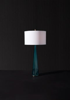 Lampada da tavolo Surinda Teal Crystal di RENG Lighting