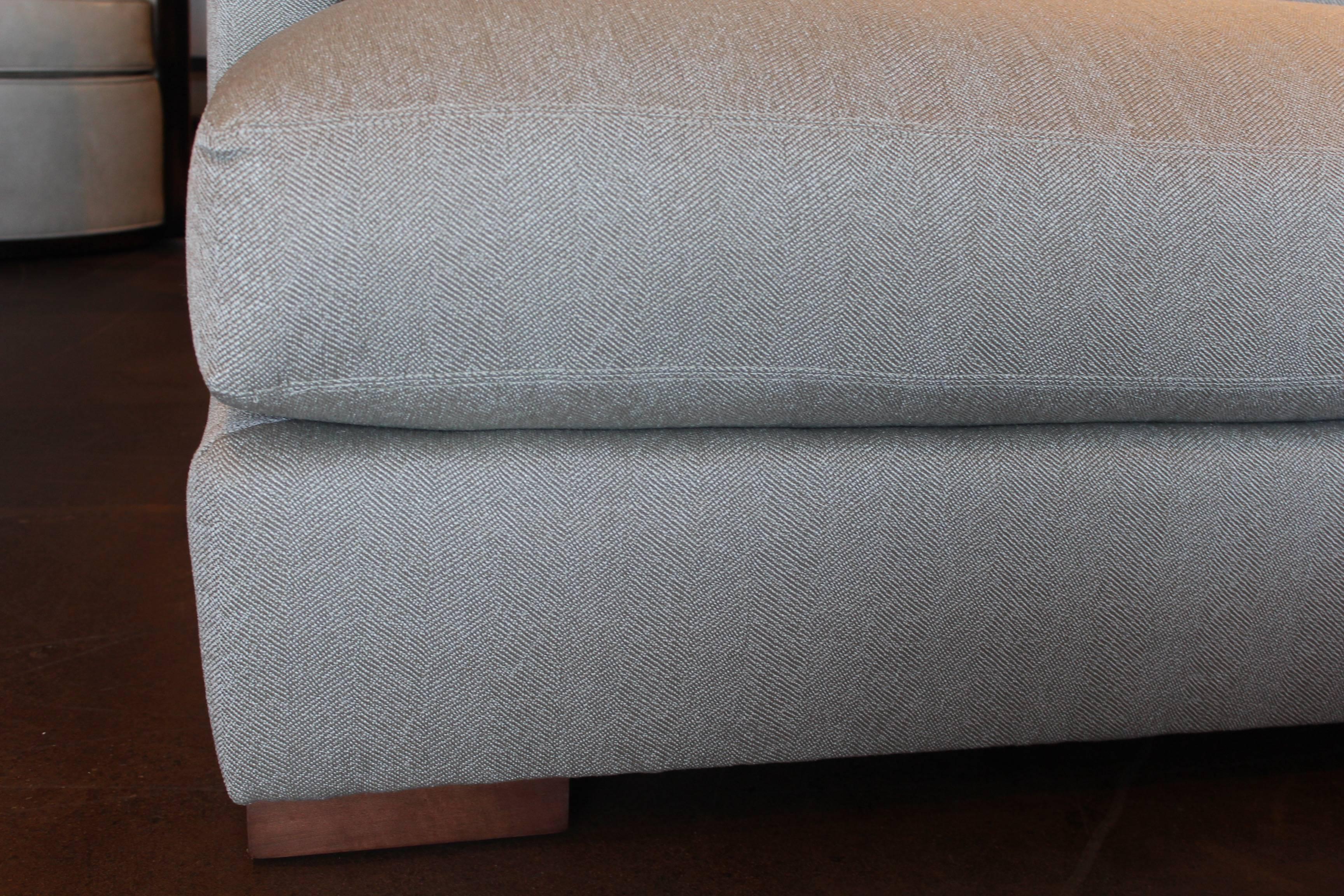 Upholstery Modern High Back Grey Sofa