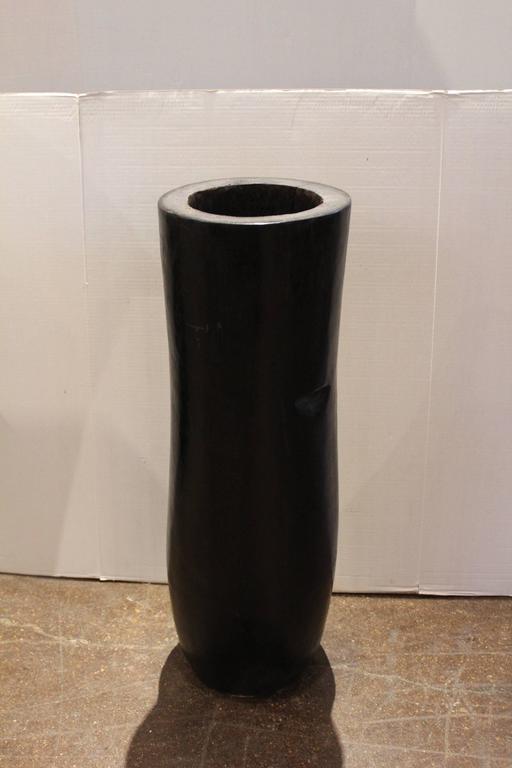 Organic Black Coconut Vases at 1stDibs