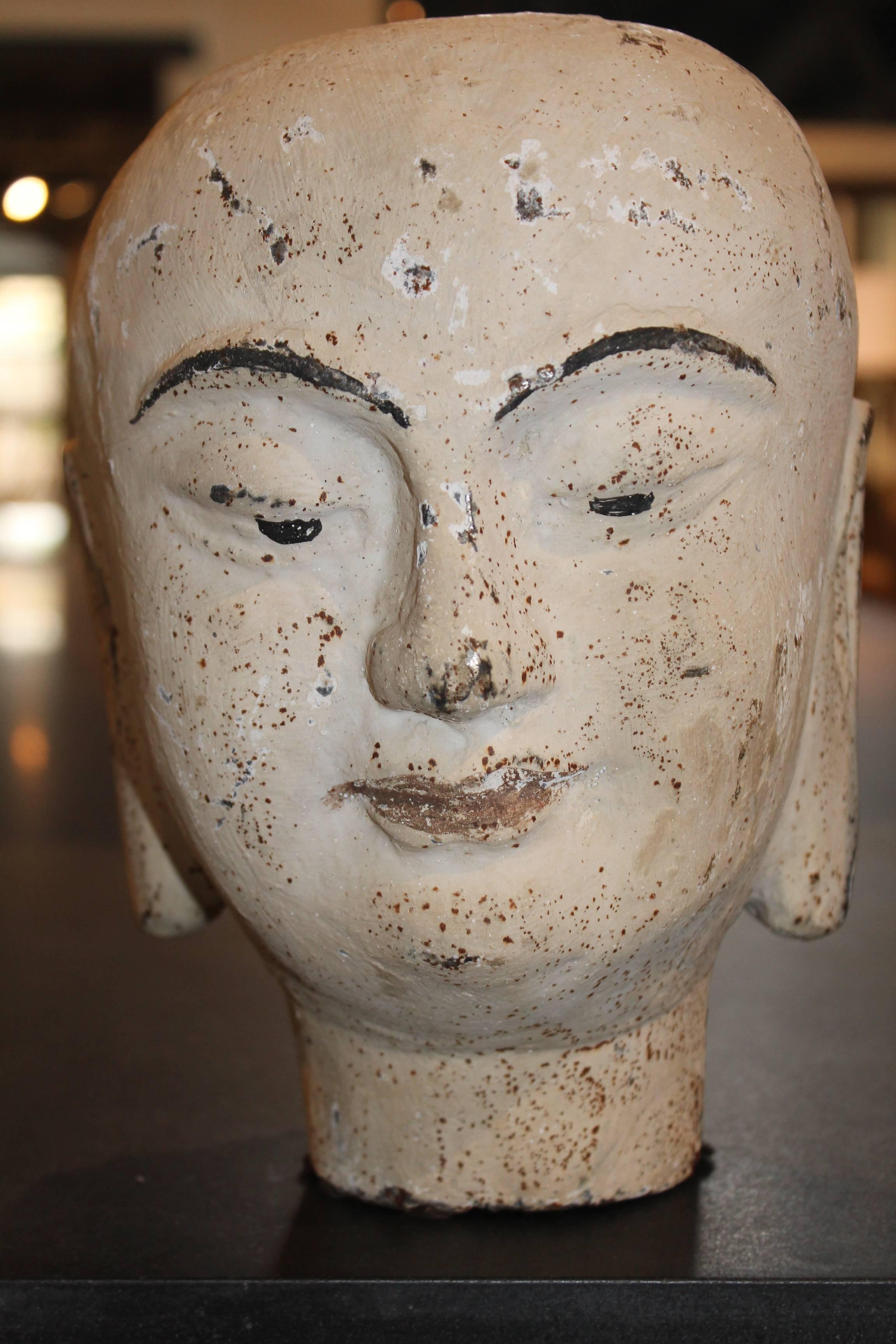 Vintage Buddha head accessory.