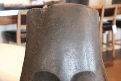 Hand-Carved Soapstone Bust, Polynesian Styled