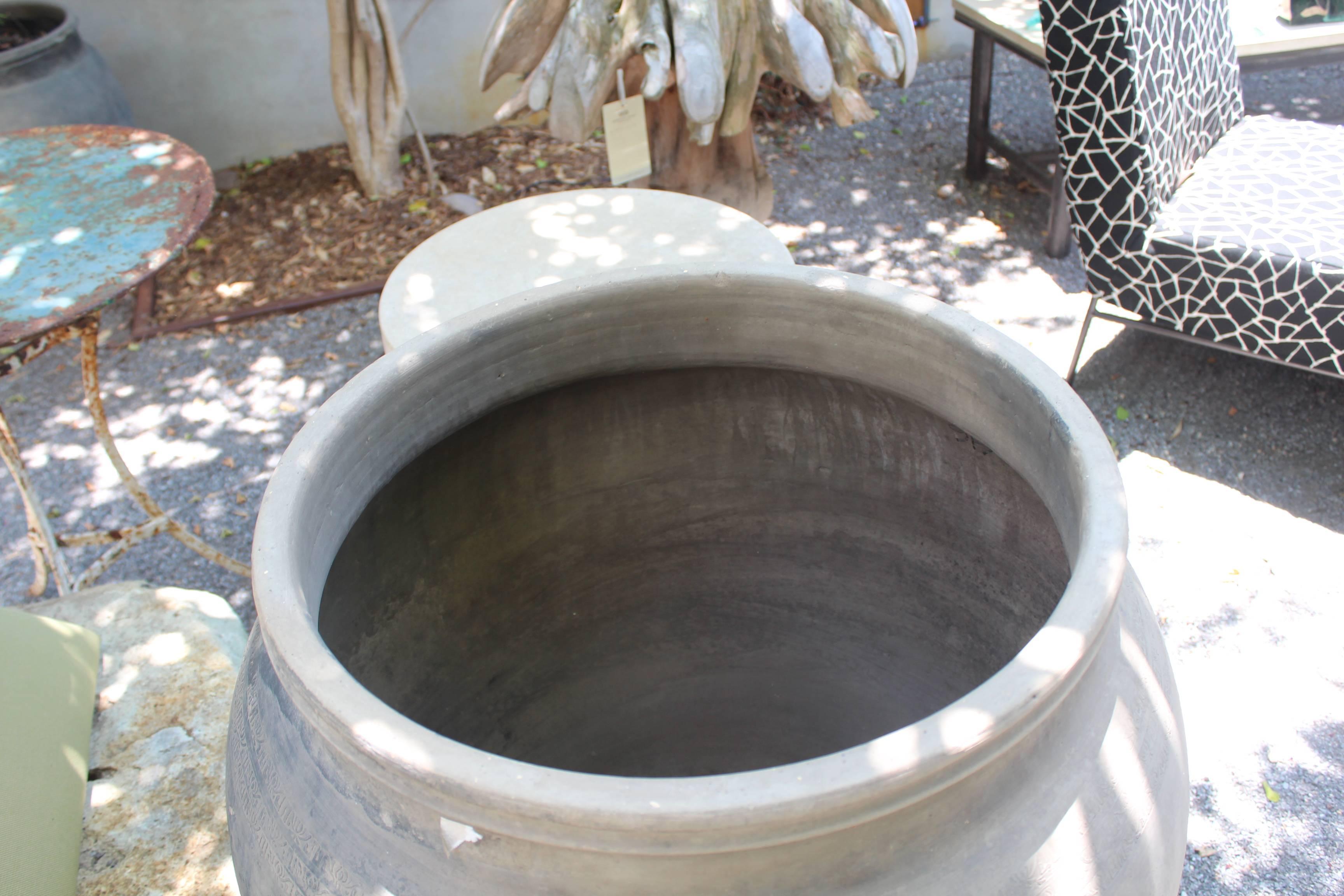 South Asian Antique Terracotta Storage Jar