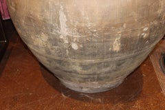 Vintage Terra-Cotta Gray Extra Large Pot