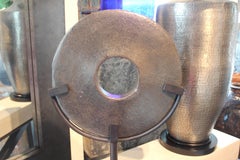 Hand-Carved "Rai" Soap Stone Element on Stand