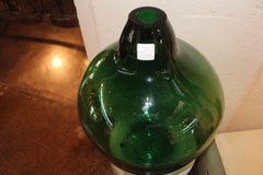 Antique French Dame Jeanne Wine Bottle