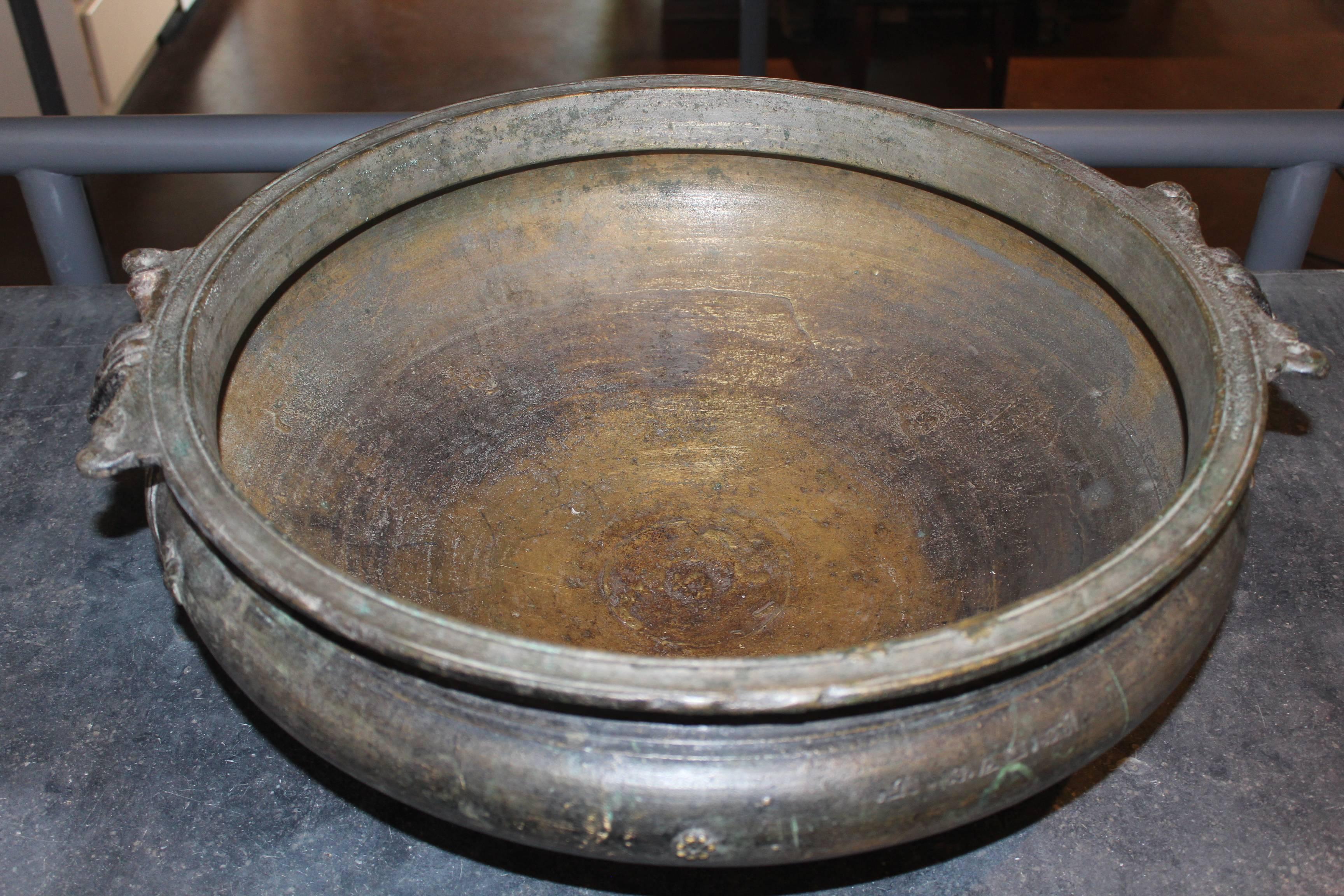 antique urli bowl