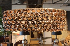 Organic Inspired Porcelain Hanging Light