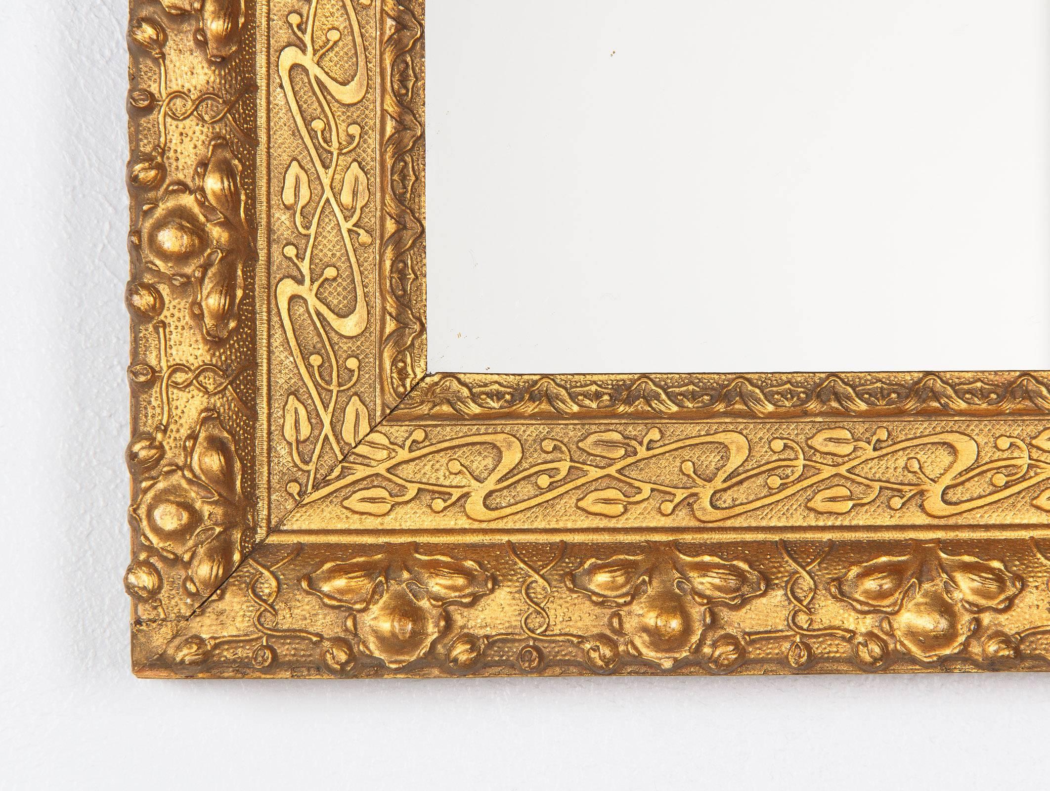 French Napoleon III Giltwood Mirror, circa 1870s 3