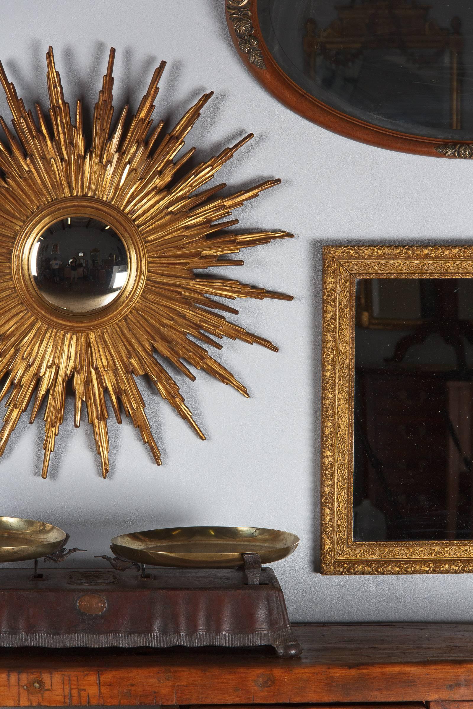 French Napoleon III Giltwood Mirror, circa 1870s 6