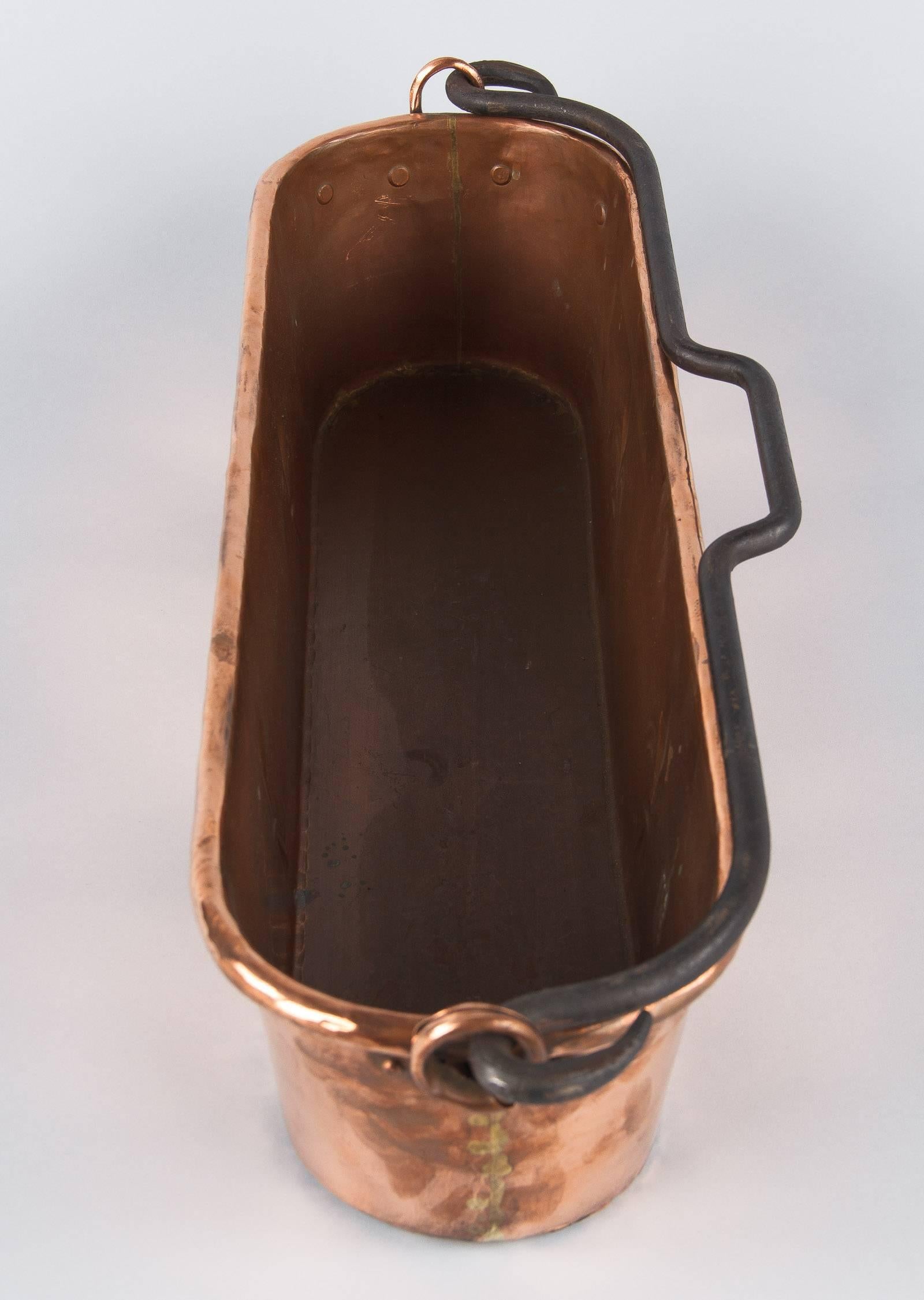 20th Century French Copper Poissonniere, Early 1900s
