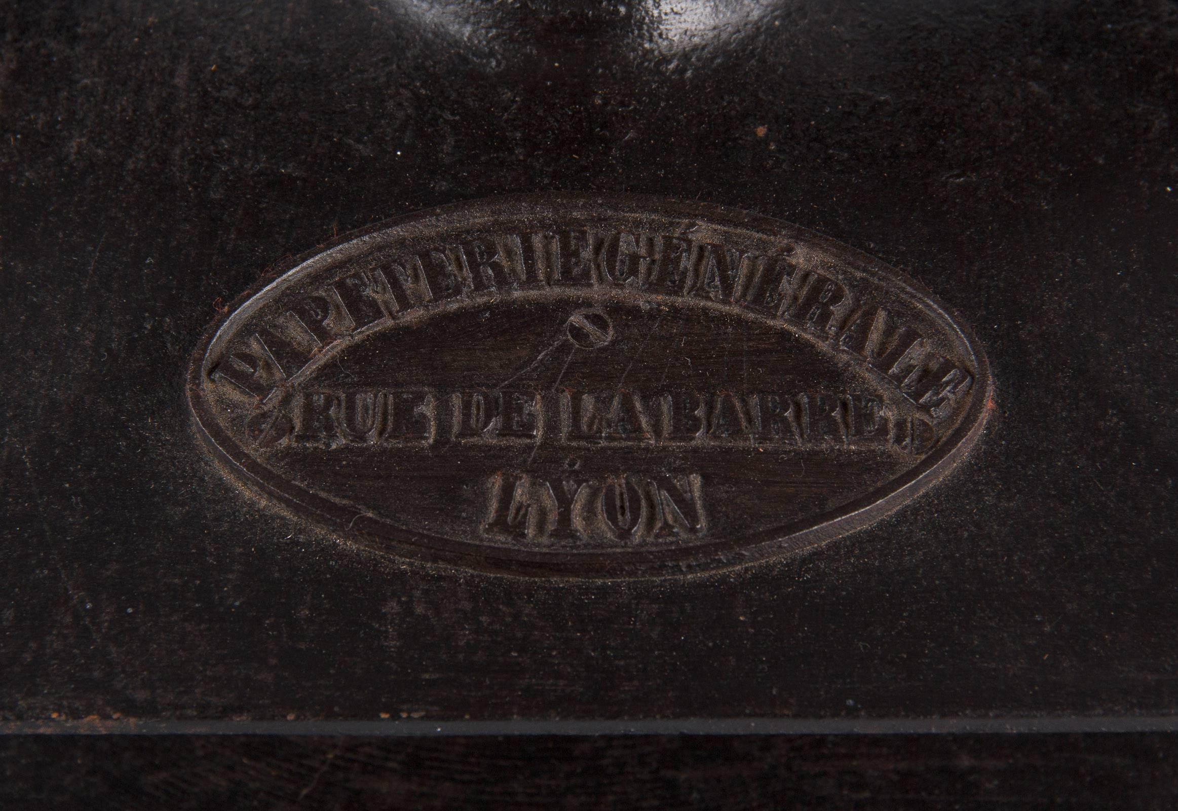 French Napoleon III Period Iron Book Press, 1870s 3